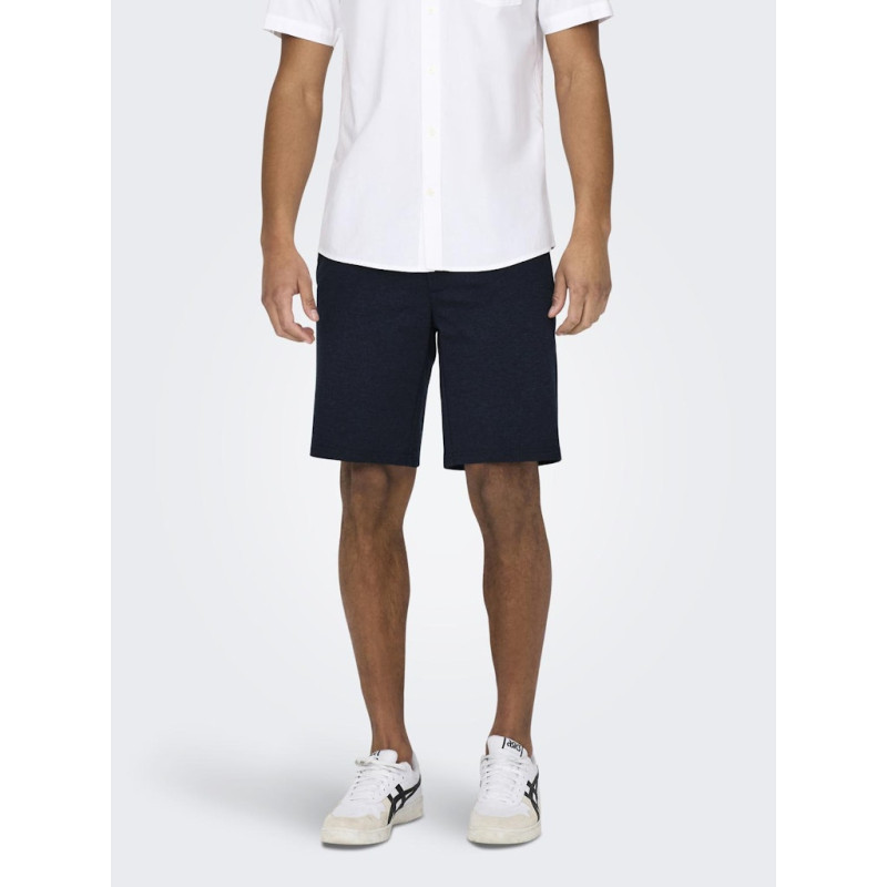 ONLY & SONS Mark 0209 Melange Shorts - Dress Blues ONLY & SONS Mark 0209 Melange Shorts - Dress Blues