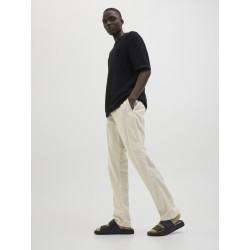 JACK & JONES Kane Hybrid Bondi Hør Joggingbukser - Moonbeam JACK & JONES Kane Hybrid Bondi Hør Joggingbukser - Moonbeam