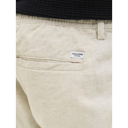 JACK & JONES Kane Hybrid Bondi Hør Joggingbukser - Moonbeam JACK & JONES Kane Hybrid Bondi Hør Joggingbukser - Moonbeam