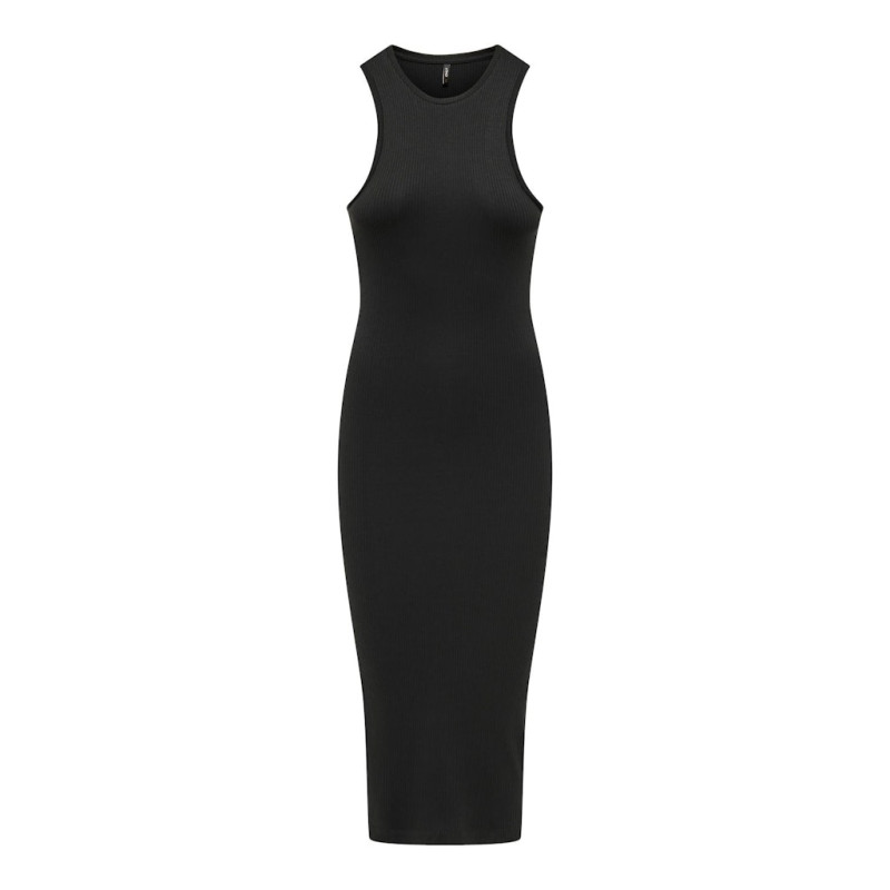 ONLY Belfast S/L Midi Kjole - Sort ONLY Belfast S/L Midi Kjole - Sort