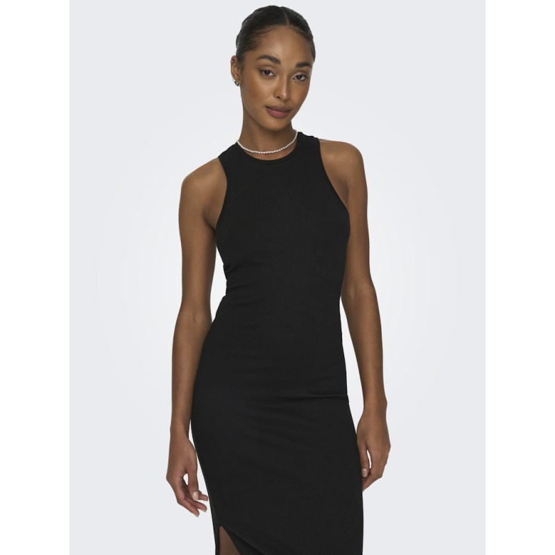 ONLY Belfast S/L Midi Kjole - Sort ONLY Belfast S/L Midi Kjole - Sort