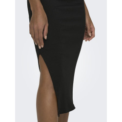 ONLY Belfast S/L Midi Kjole - Sort ONLY Belfast S/L Midi Kjole - Sort