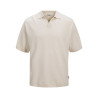 JJ REBEL Callum Strik Polo - Moonbeam
