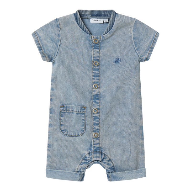 NAME IT BABY Law Denim Dragt 1100 - Light Blue Denim NAME IT BABY Law Denim Dragt 1100 - Light Blue Denim