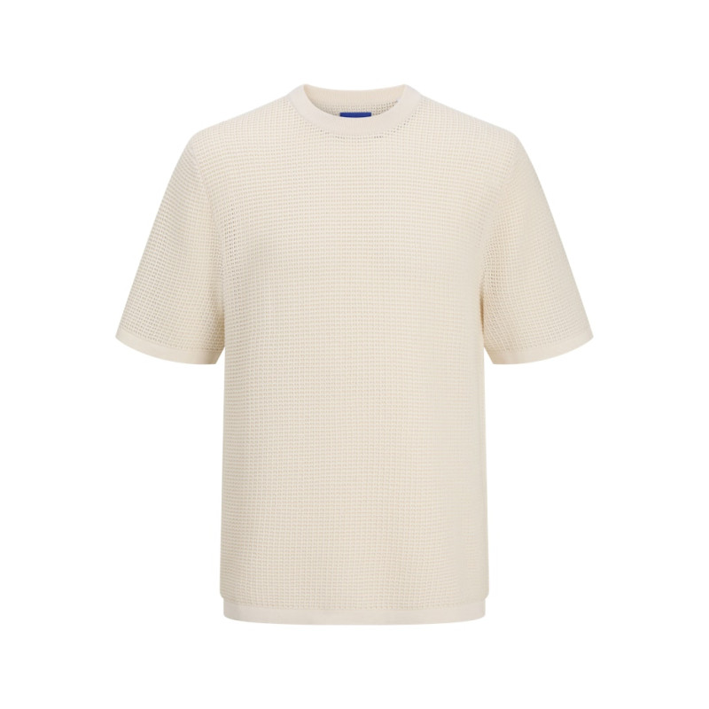 JACK & JONES ORIGINALS Almeria Strik T-shirt - Sea Salt JACK & JONES ORIGINALS Almeria Strik T-shirt - Sea Salt