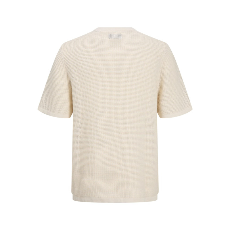 JACK & JONES ORIGINALS Almeria Strik T-shirt - Sea Salt JACK & JONES ORIGINALS Almeria Strik T-shirt - Sea Salt