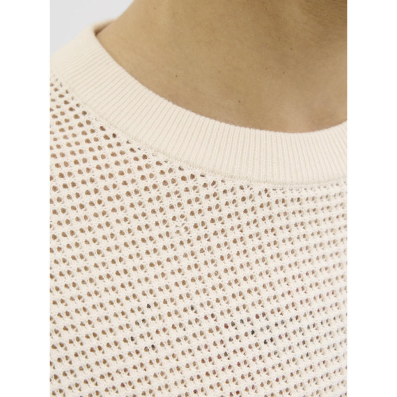 JACK & JONES ORIGINALS Almeria Strik T-shirt - Sea Salt JACK & JONES ORIGINALS Almeria Strik T-shirt - Sea Salt