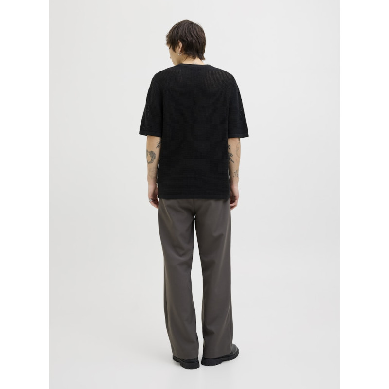 JACK & JONES ORIGINALS Almeria Strik T-shirt - Sort JACK & JONES ORIGINALS Almeria Strik T-shirt - Sort