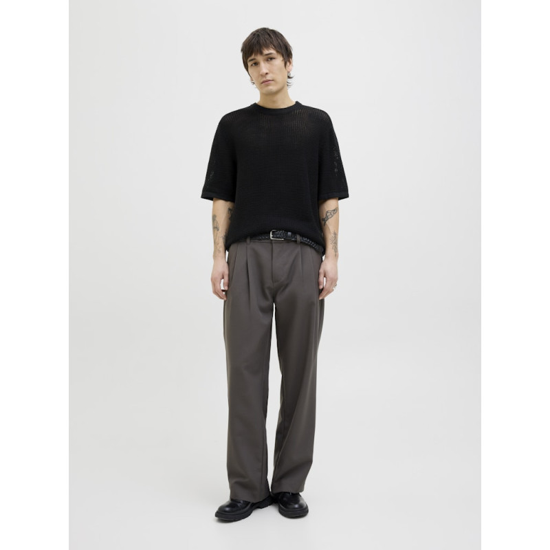JACK & JONES ORIGINALS Almeria Strik T-shirt - Sort JACK & JONES ORIGINALS Almeria Strik T-shirt - Sort