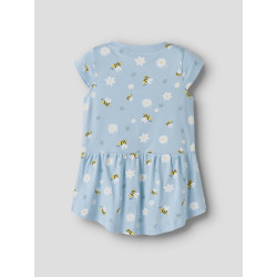 NAME IT MINI Vigga Capsl Kjole - Cool Blue / Bubblebee NAME IT MINI Vigga Capsl Kjole - Cool Blue / Bubblebee