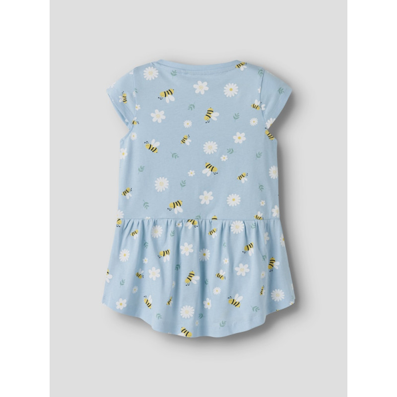 NAME IT MINI Vigga Capsl Kjole - Cool Blue / Bubblebee NAME IT MINI Vigga Capsl Kjole - Cool Blue / Bubblebee