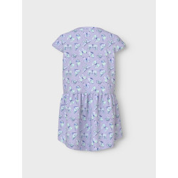 NAME IT MINI Vigga Capsl Kjole - Purple Heather / Butterflies NAME IT MINI Vigga Capsl Kjole - Purple Heather / Butterflies