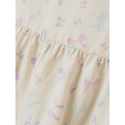 NAME IT MINI Vigga Capsl Kjole - Buttercream NAME IT MINI Vigga Capsl Kjole - Buttercream