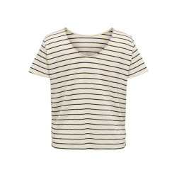 ONLY CARMAKOMA Jana S/S T-shirt - Cloud Dancer