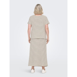 ONLY CARMAKOMA Jana S/S T-shirt - Cloud Dancer