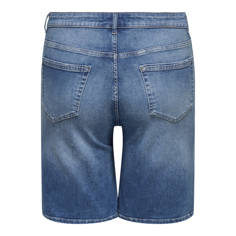 ONLY CARMAKOMA Willy Denim Shorts - Medium Blue Denim ONLY CARMAKOMA Willy Denim Shorts - Medium Blue Denim