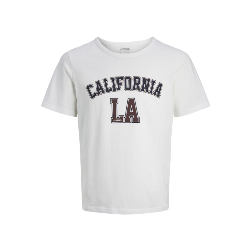 JJ REBEL Owen T-shirt - Hvid JJ REBEL Owen T-shirt - Hvid