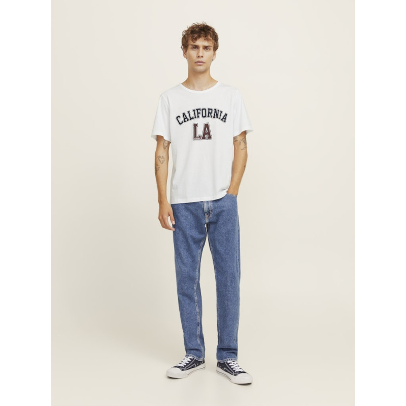 JJ REBEL Owen T-shirt - Hvid JJ REBEL Owen T-shirt - Hvid