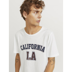 JJ REBEL Owen T-shirt - Hvid JJ REBEL Owen T-shirt - Hvid