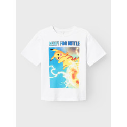NAME IT Skylar Pokemon T-shirt - Bright White