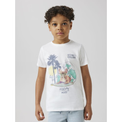 NAME IT KIDS Jass T-shirt - Bright White NAME IT KIDS Jass T-shirt - Bright White