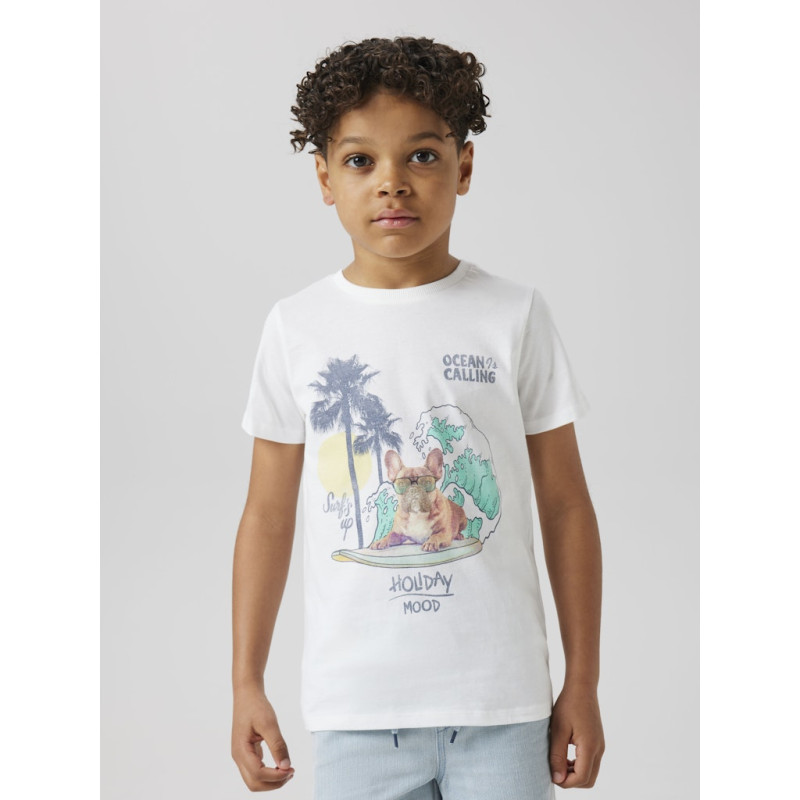 NAME IT KIDS Jass T-shirt - Bright White NAME IT KIDS Jass T-shirt - Bright White