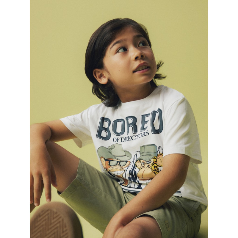 NAME IT KIDS Mais Bod T-shirt - Bright White NAME IT KIDS Mais Bod T-shirt - Bright White