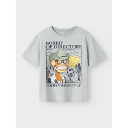 NAME IT KIDS Mais Bod T-shirt - Pearl Blue NAME IT KIDS Mais Bod T-shirt - Pearl Blue
