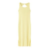 NAME IT KIDS Jalgos Maxi Kjole - Lemon Meringue