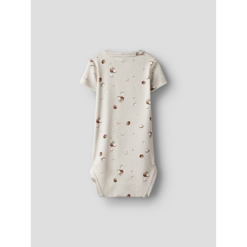 NAME IT BABY Huxley S/S Bodystocking - Peyote NAME IT BABY Huxley S/S Bodystocking - Peyote