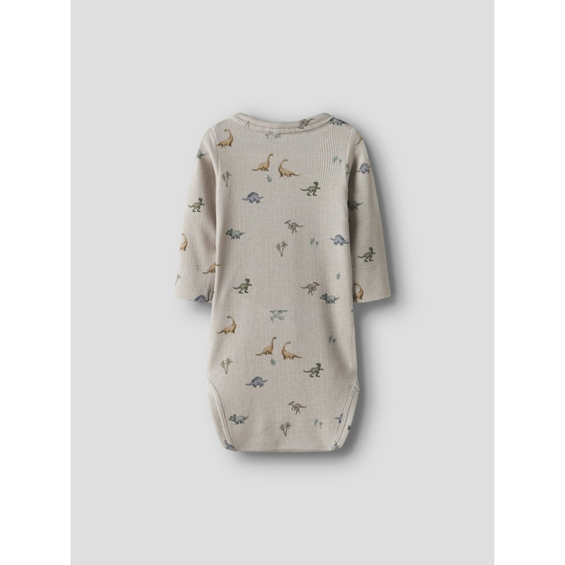 NAME IT BABY Faurus L/S Bodystocking - Nacreous Cloud NAME IT BABY Faurus L/S Bodystocking - Nacreous Cloud