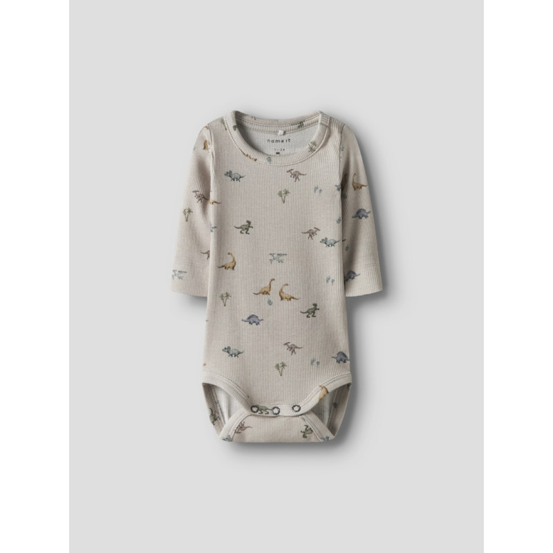 NAME IT BABY Faurus L/S Bodystocking - Nacreous Cloud NAME IT BABY Faurus L/S Bodystocking - Nacreous Cloud