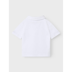NAME IT MINI Janus S/S Polo - Bright White