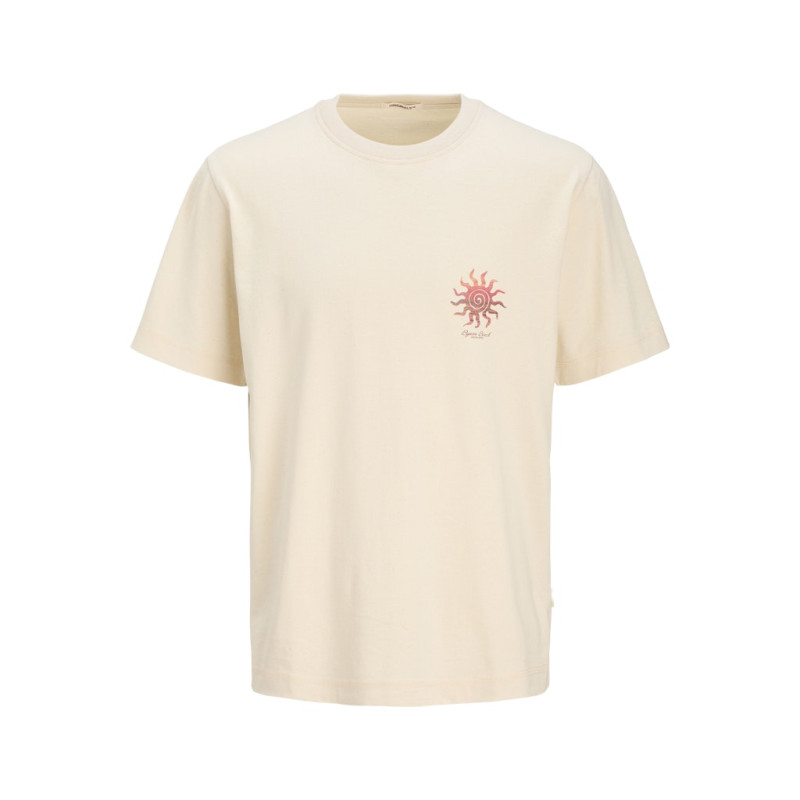 JACK & JONES JUNIOR Canggu Summer Picture T-shirt - Ecru JACK & JONES JUNIOR Canggu Summer Picture T-shirt - Ecru