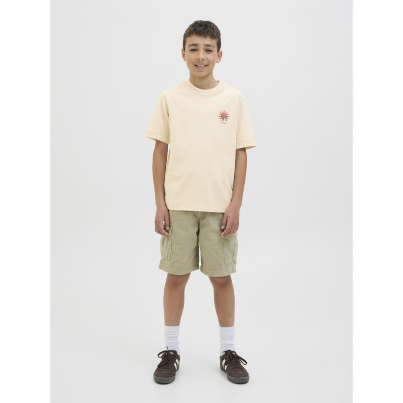 JACK & JONES JUNIOR Canggu Summer Picture T-shirt - Ecru JACK & JONES JUNIOR Canggu Summer Picture T-shirt - Ecru