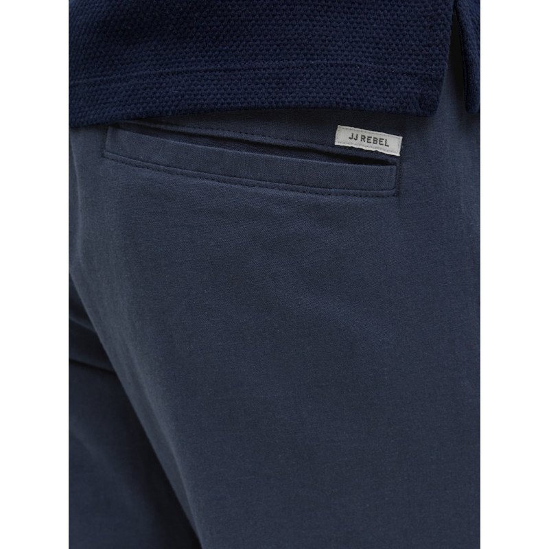JJ REBEL Kenni Summer Hør Jogging Bukser - Navy Blazer JJ REBEL Kenni Summer Hør Jogging Bukser - Navy Blazer
