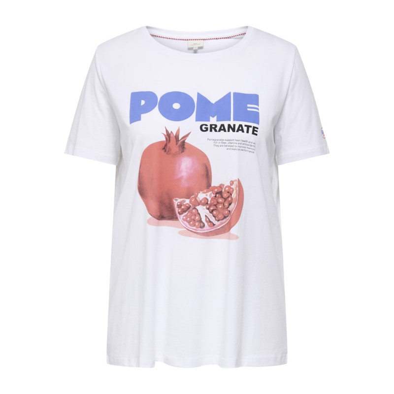 ONLY CARMAKOMA Jax T-shirt - Bright White ONLY CARMAKOMA Jax T-shirt - Bright White