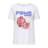 ONLY CARMAKOMA Jax T-shirt - Bright White