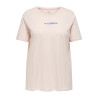 ONLY CARMAKOMA Jax T-shirt - Mauve Chalk