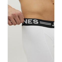 JACK & JONES 3-Pak Sense Boksershorts - Hvid