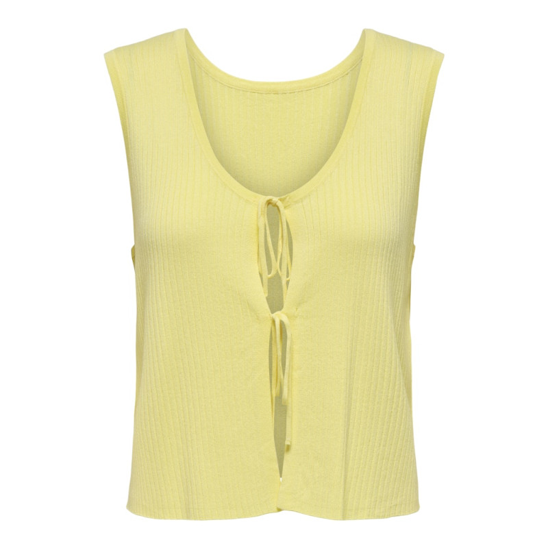 JDY Alexandra S/L Vendbar Binde Top - French Vanilla
