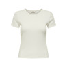 JDY Vaya T-shirt - Cloud Dancer