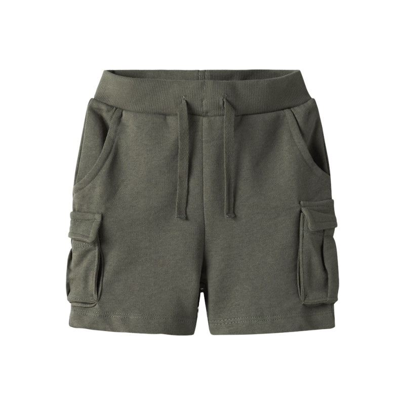 NAME IT MINI Moli Sweat Shorts - Dusty Olive NAME IT MINI Moli Sweat Shorts - Dusty Olive
