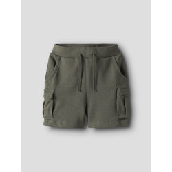 NAME IT MINI Moli Sweat Shorts - Dusty Olive NAME IT MINI Moli Sweat Shorts - Dusty Olive