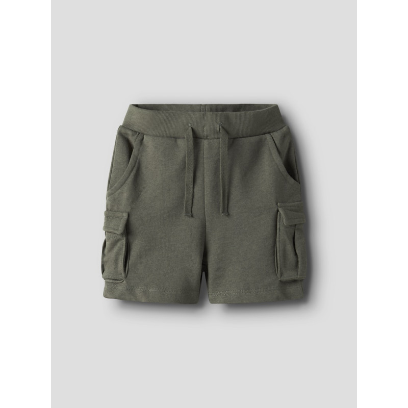 NAME IT MINI Moli Sweat Shorts - Dusty Olive NAME IT MINI Moli Sweat Shorts - Dusty Olive