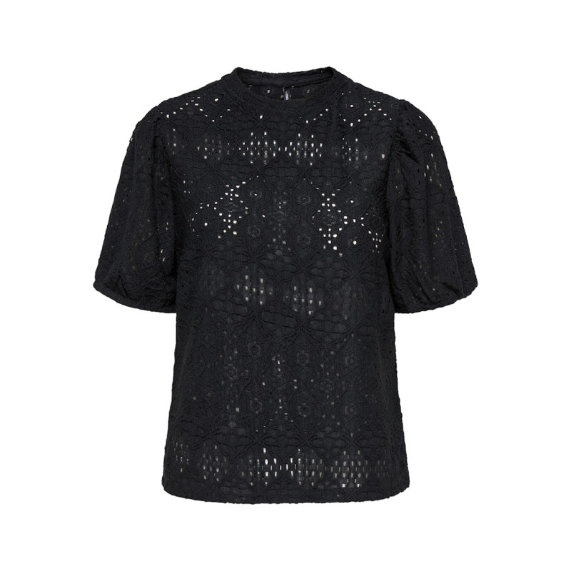 ONLY Luz S/S Top - Sort