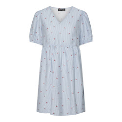 PIECES Fionna Kjole - Lichen Blue