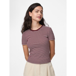 PIECES Soffi Baby T-shirt - Tawny Port