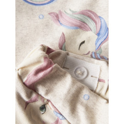 NAME IT MINI Darlinga Sweat Shorts - Peyote Melange