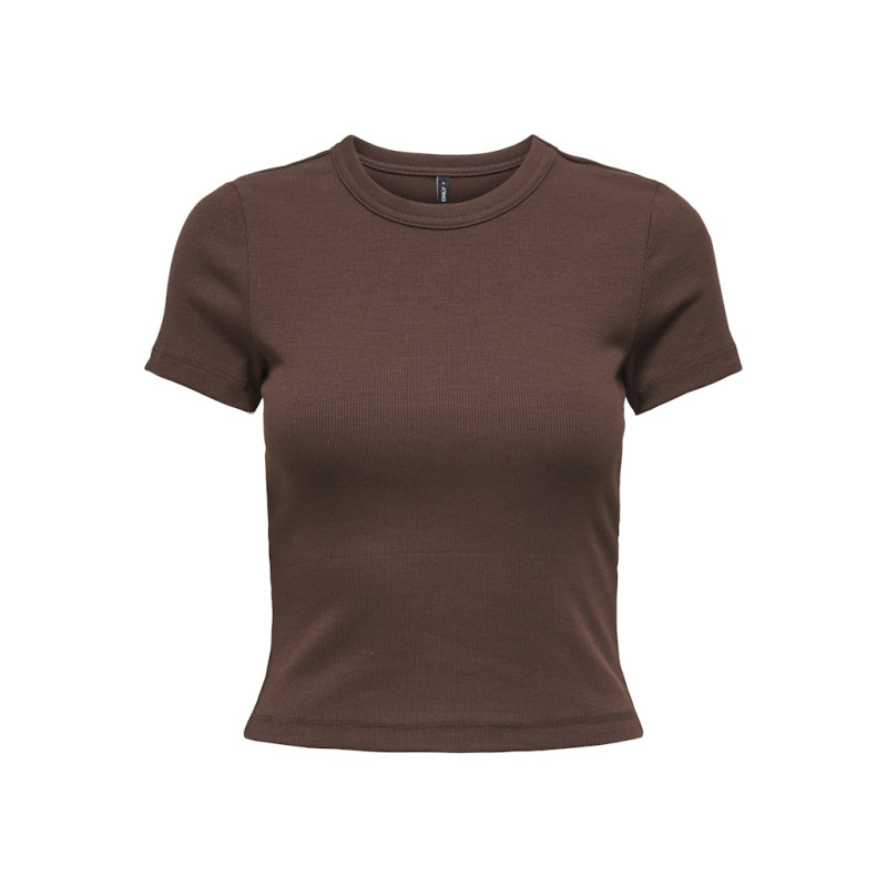 ONLY Val T-shirt - Chicory Coffee